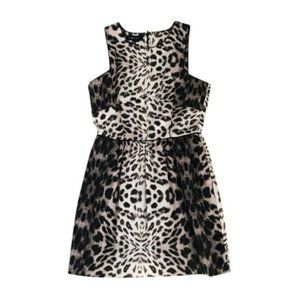 Corey Lynn Calter leopard print cocktail dress!